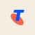 The logo for Telstra